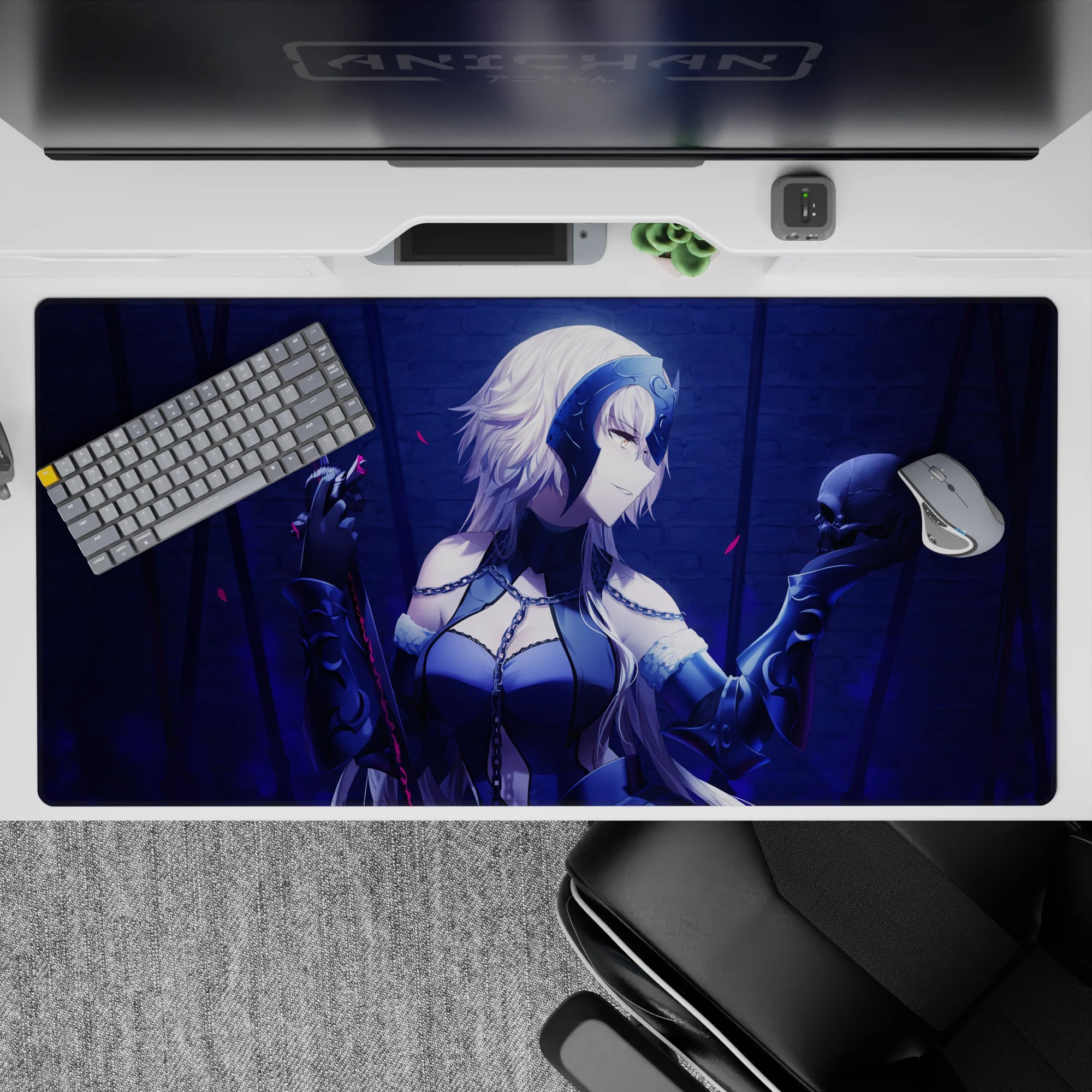 Fate Grand Order Deskmat | Mousepad | Deskpad - Jeanne's Dark Fate - AniChan