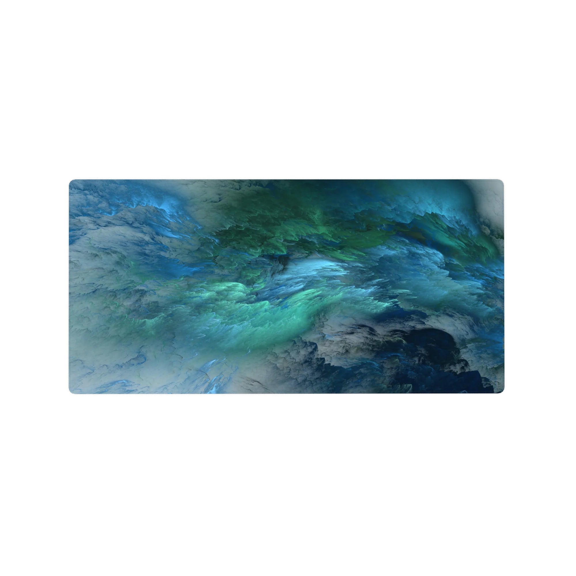 Abstract Deskmat | Mousepad | Deskpad - Ocean Swirl Bliss - AniChan