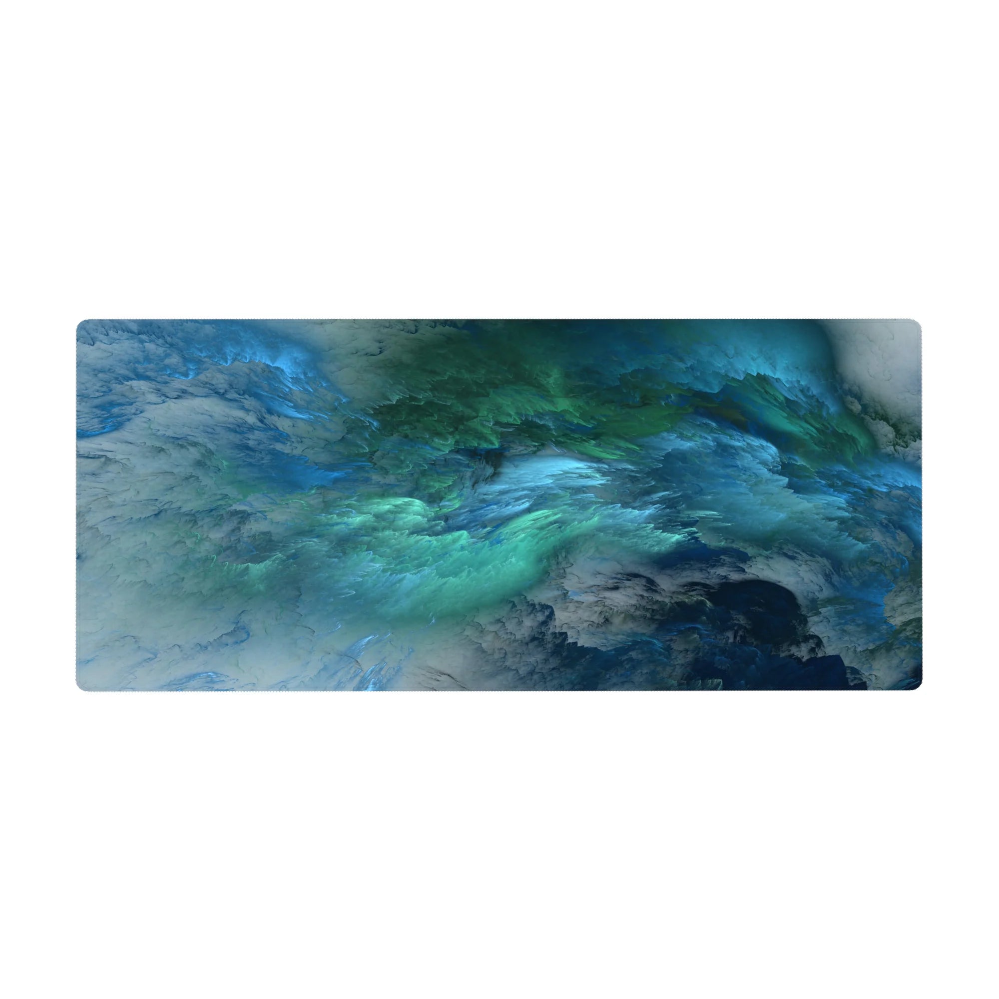 Abstract Deskmat | Mousepad | Deskpad - Ocean Swirl Bliss - AniChan