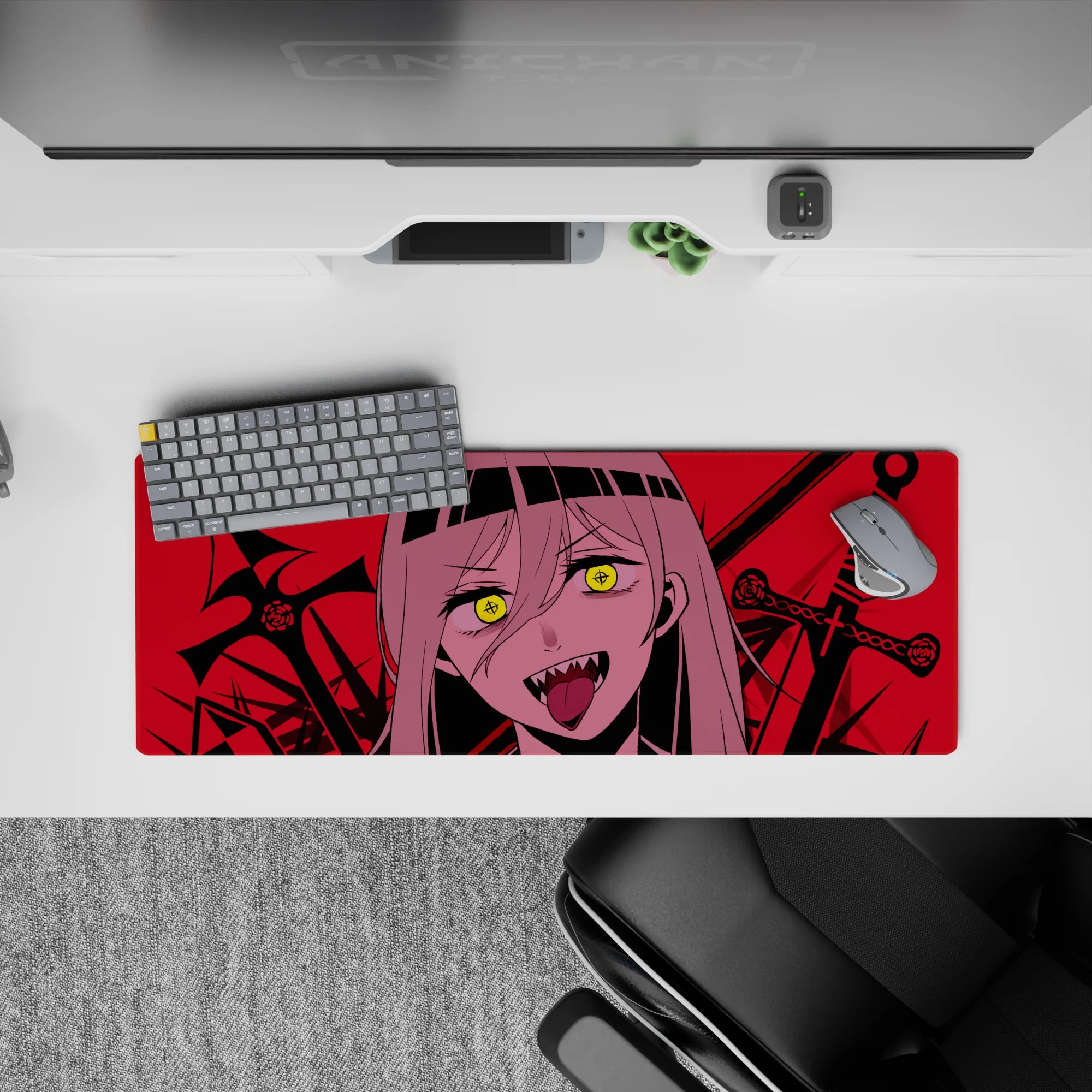 Chainsaw Man - Anime Mouse Pad and Desk Pad - Control Unleashed - AniChan