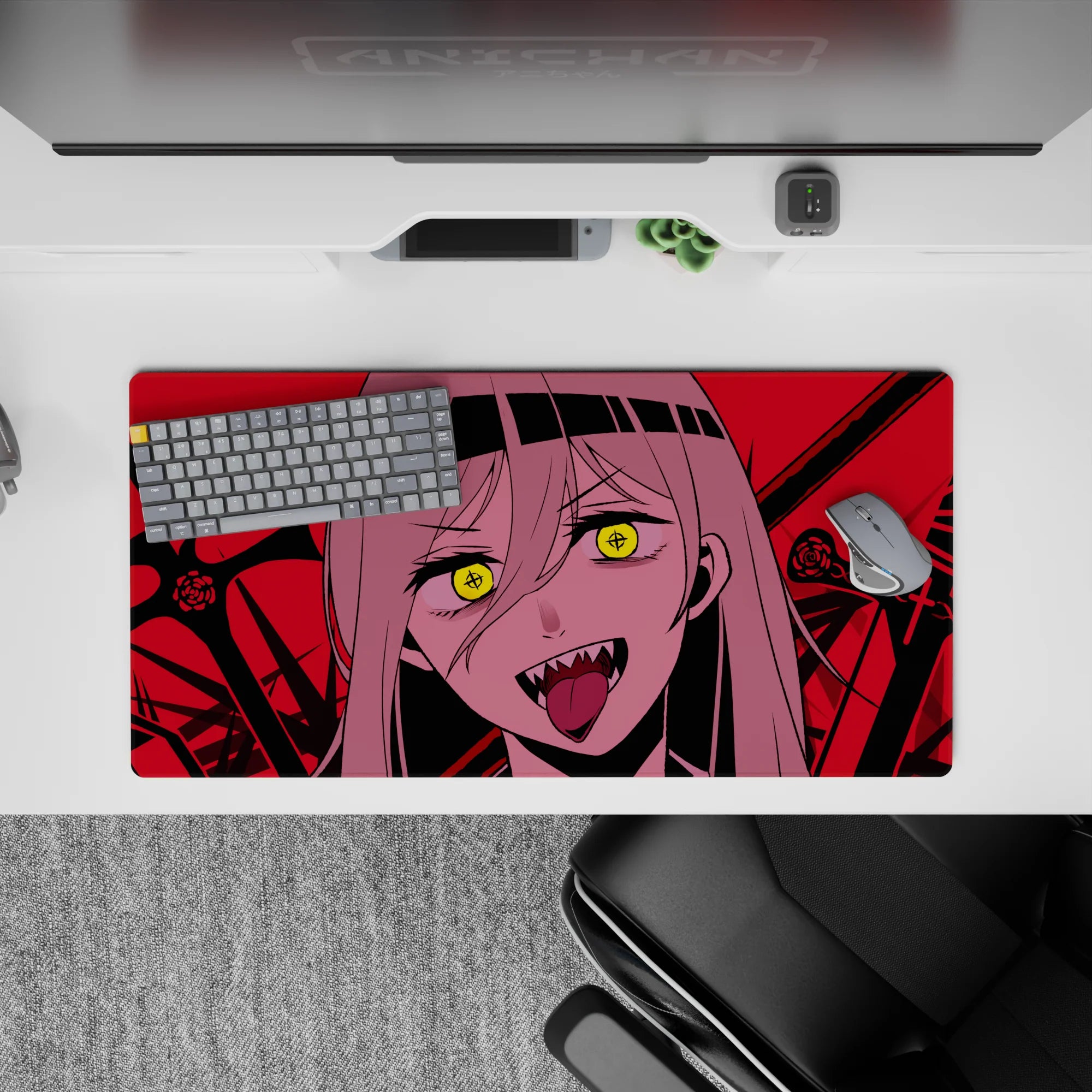 Chainsaw Man - Anime Mouse Pad and Desk Pad - Control Unleashed - AniChan