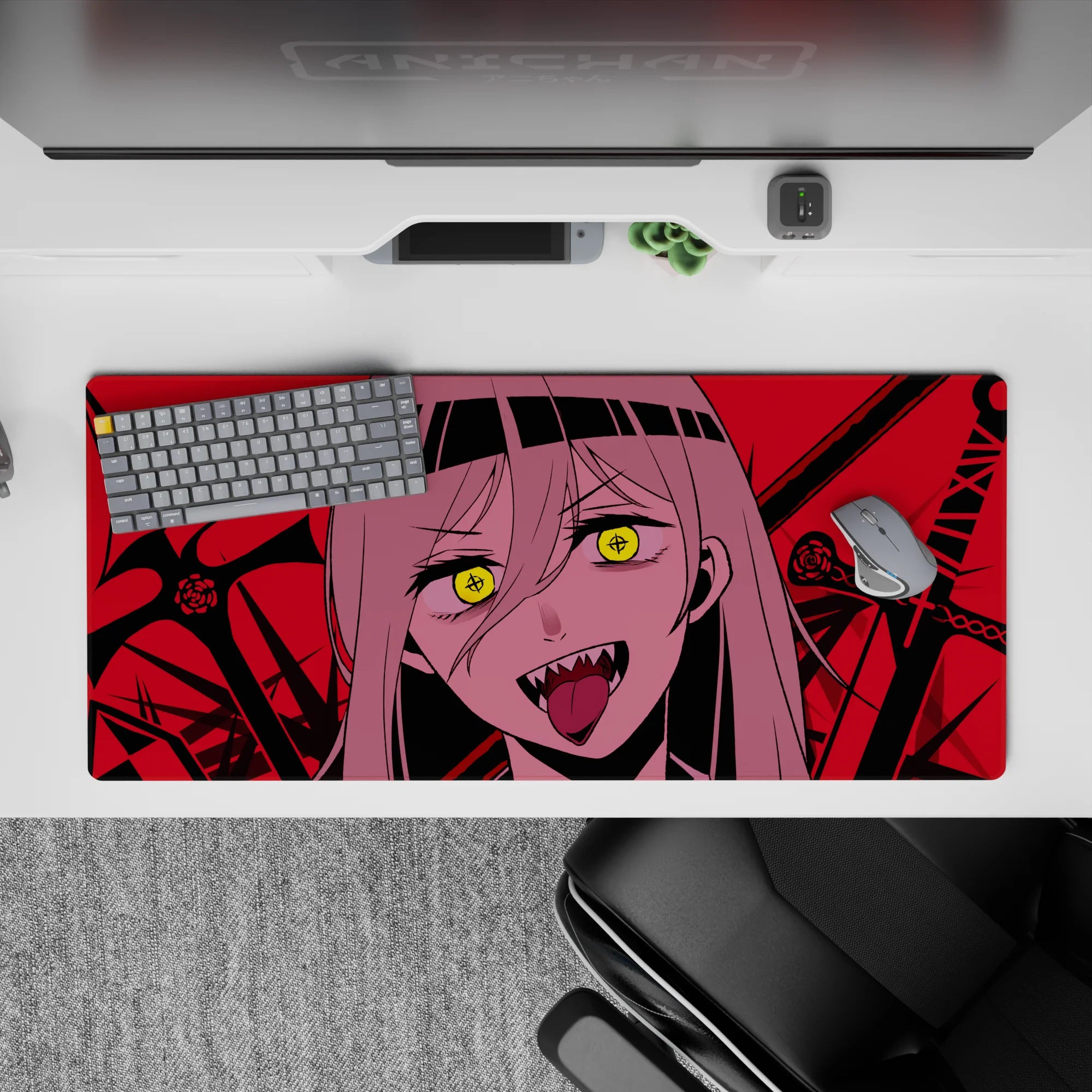 Chainsaw Man - Anime Mouse Pad and Desk Pad - Control Unleashed - AniChan