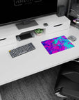 Liquid Abstract Deskmat | Mousepad | Deskpad - Neon Vortex - AniChan