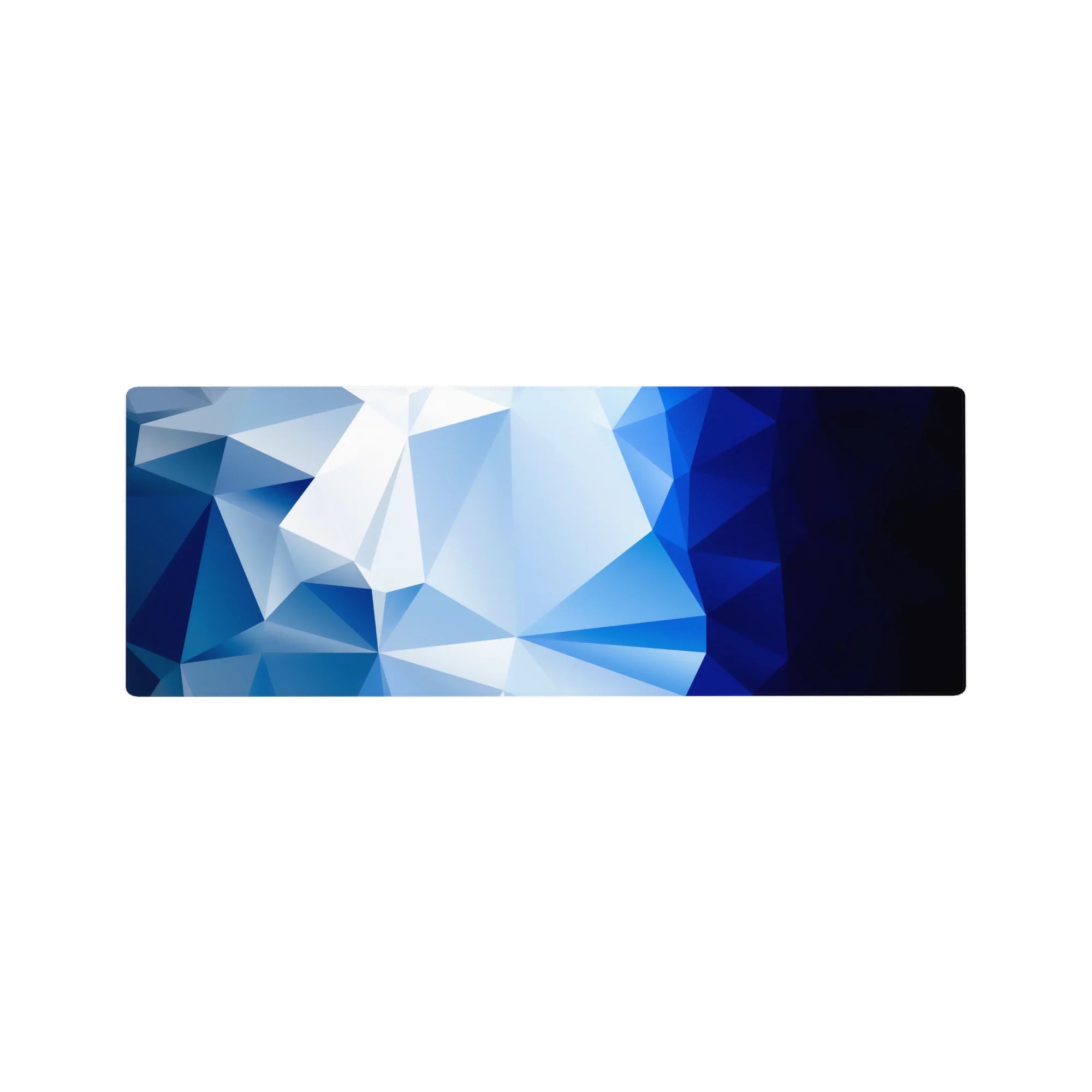 Geometry Abstract Deskmat | Mousepad | Deskpad - Icy Prism - AniChan