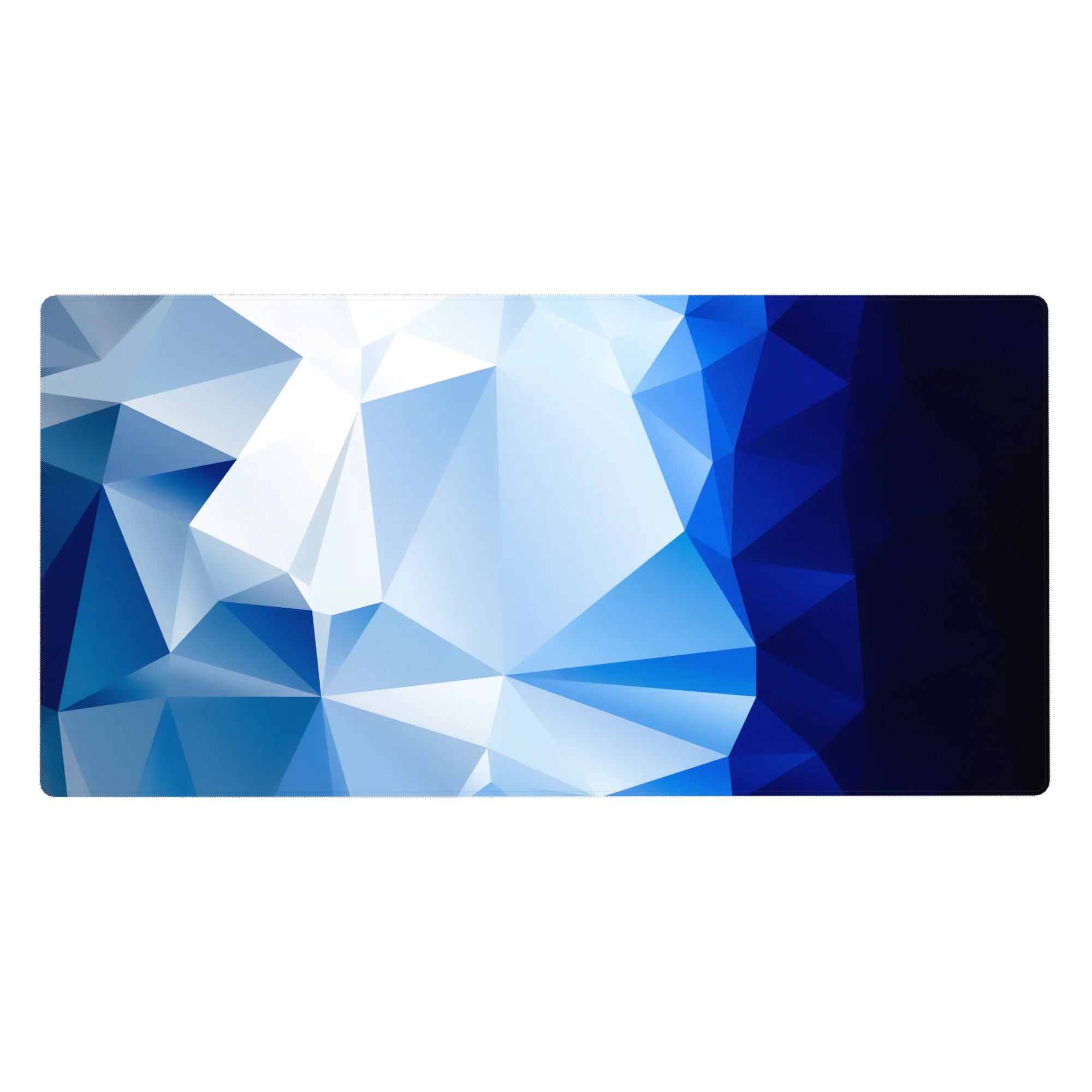 Geometry Abstract Deskmat | Mousepad | Deskpad - Icy Prism - AniChan