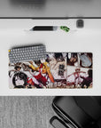 Attack on Titan - Anime Mouse Pad and Desk Pad - Mikasa: Wings of Battle - AniChan