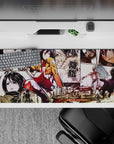 Attack on Titan - Anime Mouse Pad and Desk Pad - Mikasa: Wings of Battle - AniChan