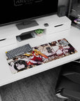 Attack on Titan - Anime Mouse Pad and Desk Pad - Mikasa: Wings of Battle - AniChan