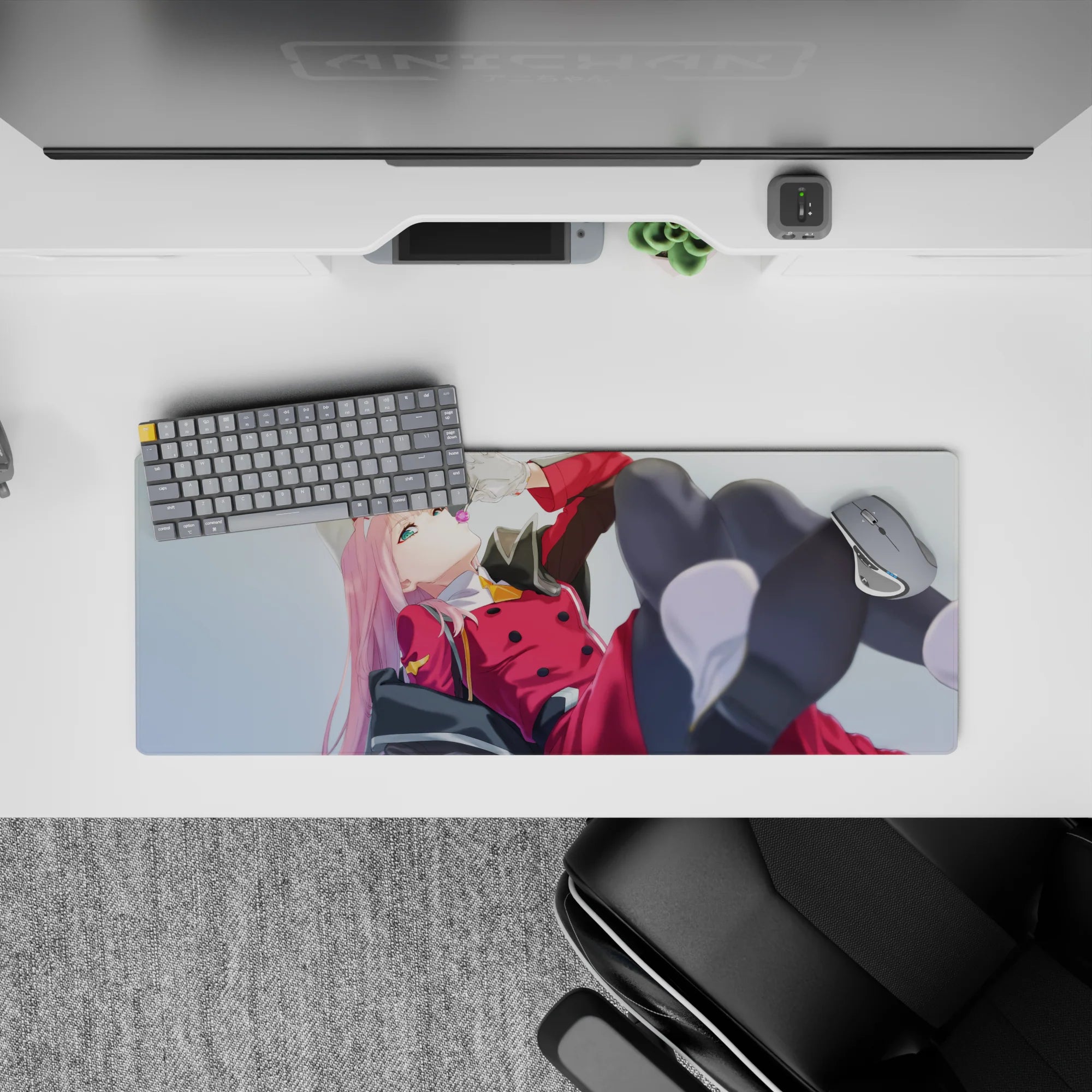 Darling In The Franxx - Anime Mouse Pad and Desk Pad - Zero Two Temptation - AniChan