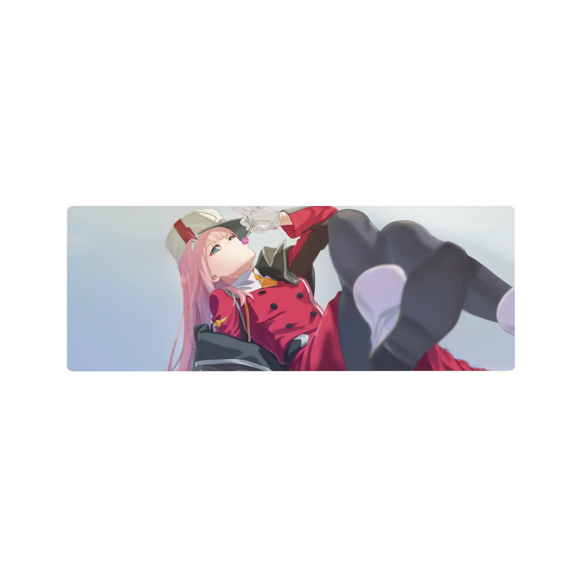 Darling In The Franxx - Anime Mouse Pad and Desk Pad - Zero Two Temptation - AniChan