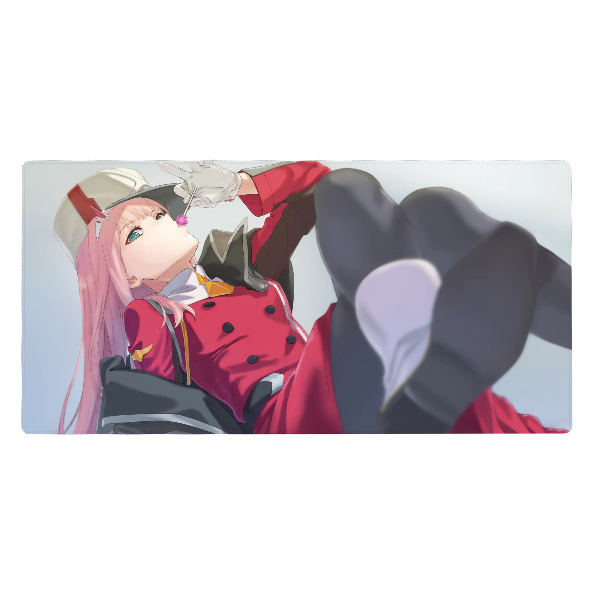 Darling In The Franxx - Anime Mouse Pad and Desk Pad - Zero Two Temptation - AniChan