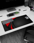 Abstract Deskmat | Mousepad | Deskpad - Red Precision - AniChan