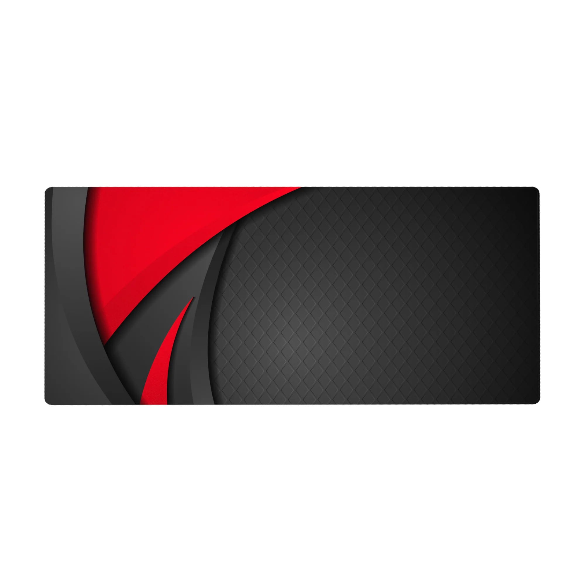 Abstract Deskmat | Mousepad | Deskpad - Red Precision - AniChan