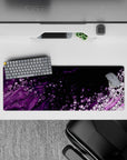 Liquid Abstract Deskmat | Mousepad | Deskpad - Nebula Bubbles