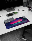 Retrowave - Vaporwave Deskmat | Mousepad | Deskpad - Neon Horizon Dreams - AniChan