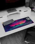 Retrowave - Vaporwave Deskmat | Mousepad | Deskpad - Neon Horizon Dreams