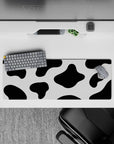 Pattern Abstract Deskmat | Mousepad | Deskpad - Moo Vibes