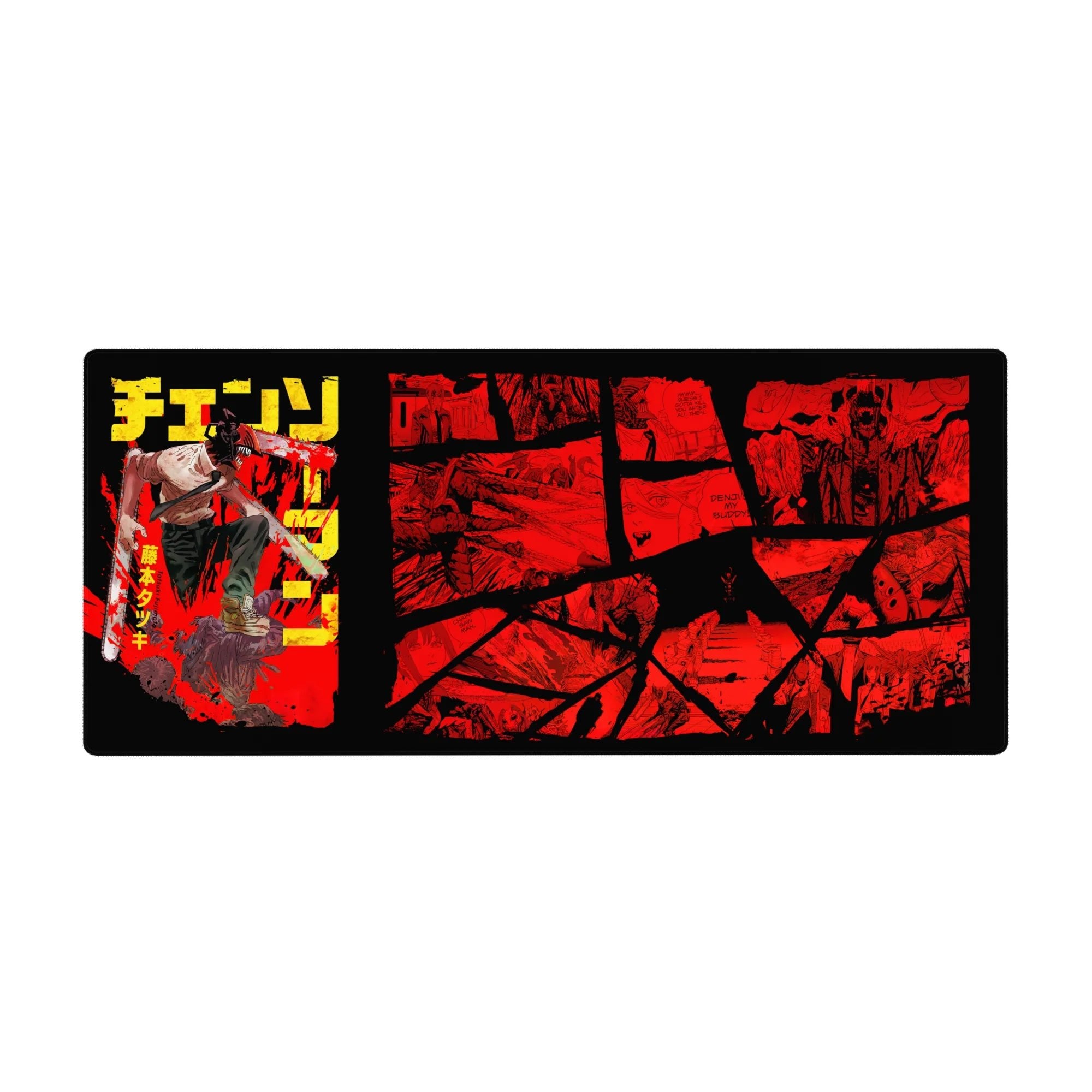 Chainsaw Man - Anime Mouse Pad and Desk Pad - Frenzy - AniChan