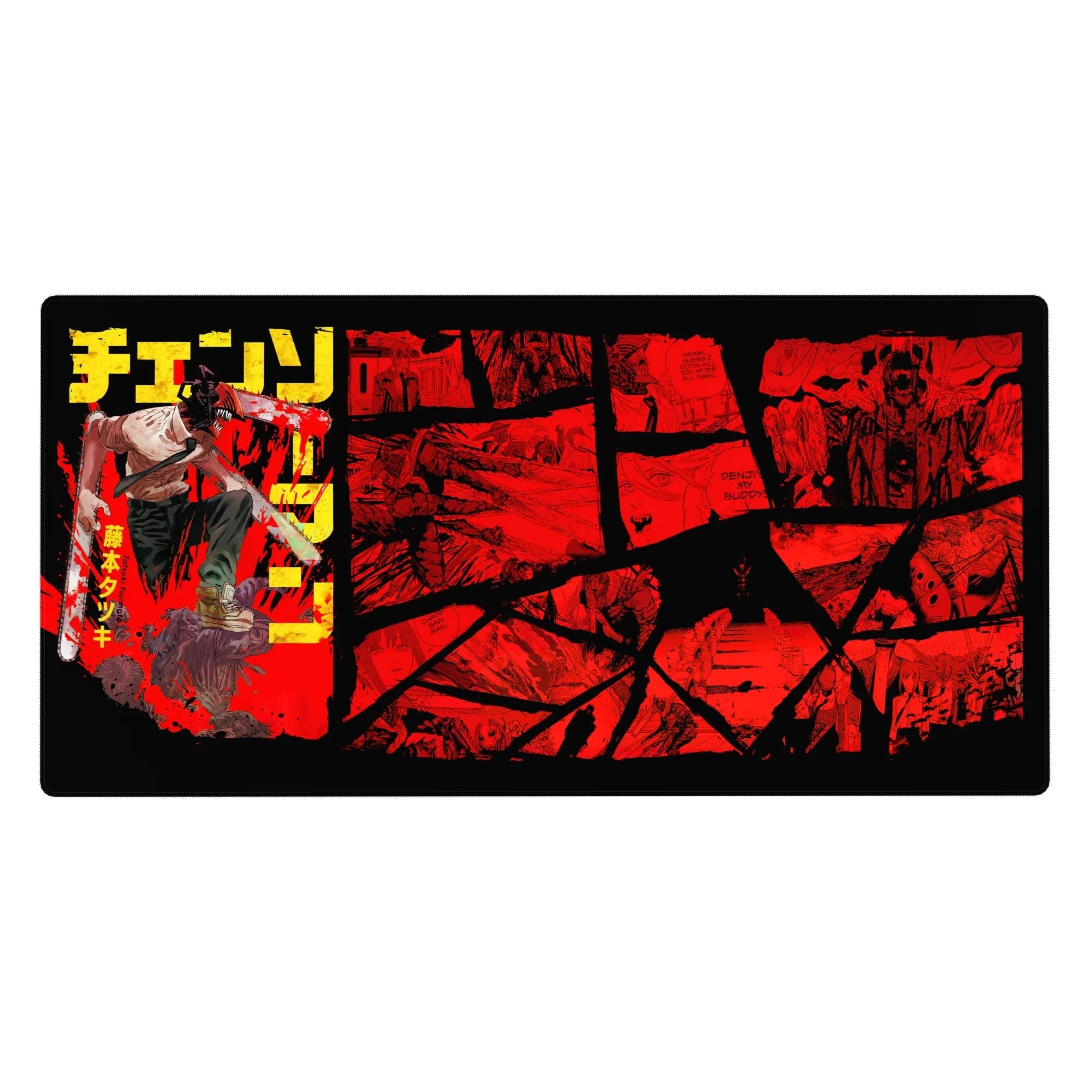 Chainsaw Man - Anime Mouse Pad and Desk Pad - Frenzy - AniChan