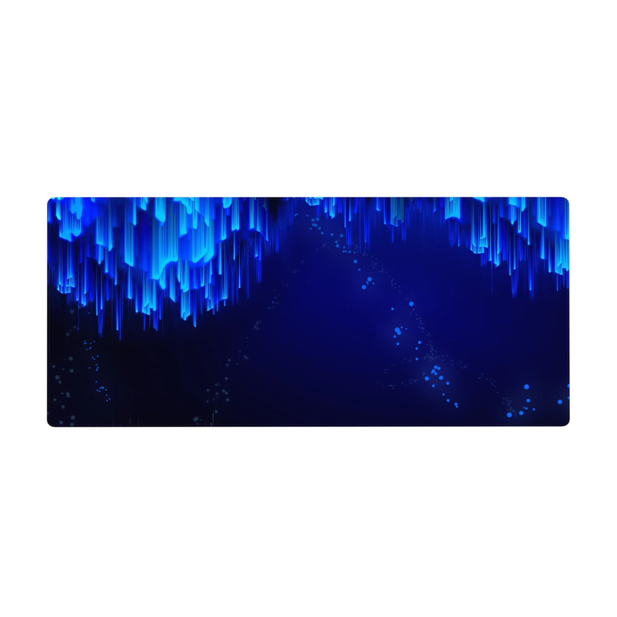 Abstract Deskmat | Mousepad | Deskpad - Neon Cascade - AniChan