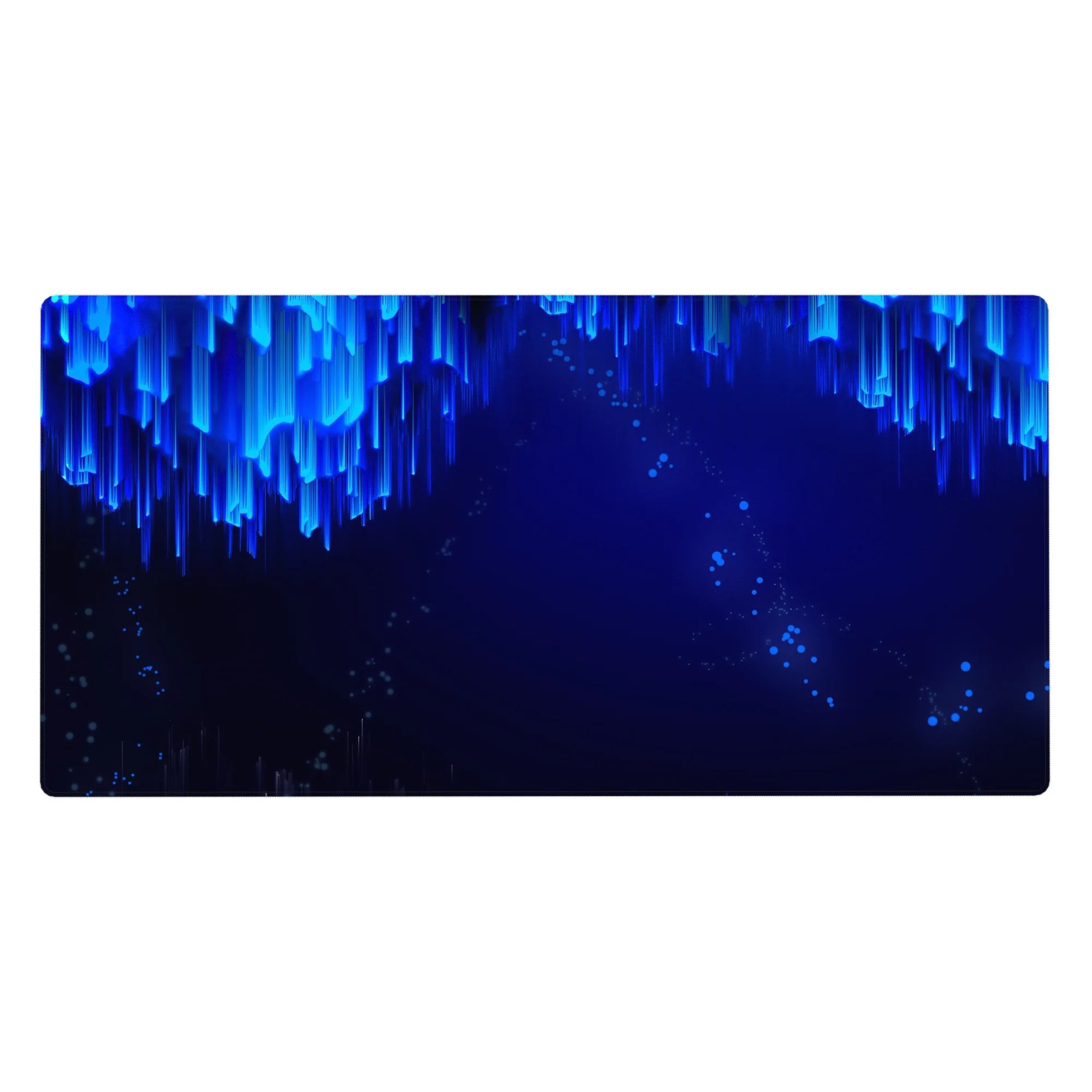 Abstract Deskmat | Mousepad | Deskpad - Neon Cascade - AniChan