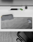 Geometry Abstract Deskmat | Mousepad | Deskpad - Monochrome Prism - AniChan