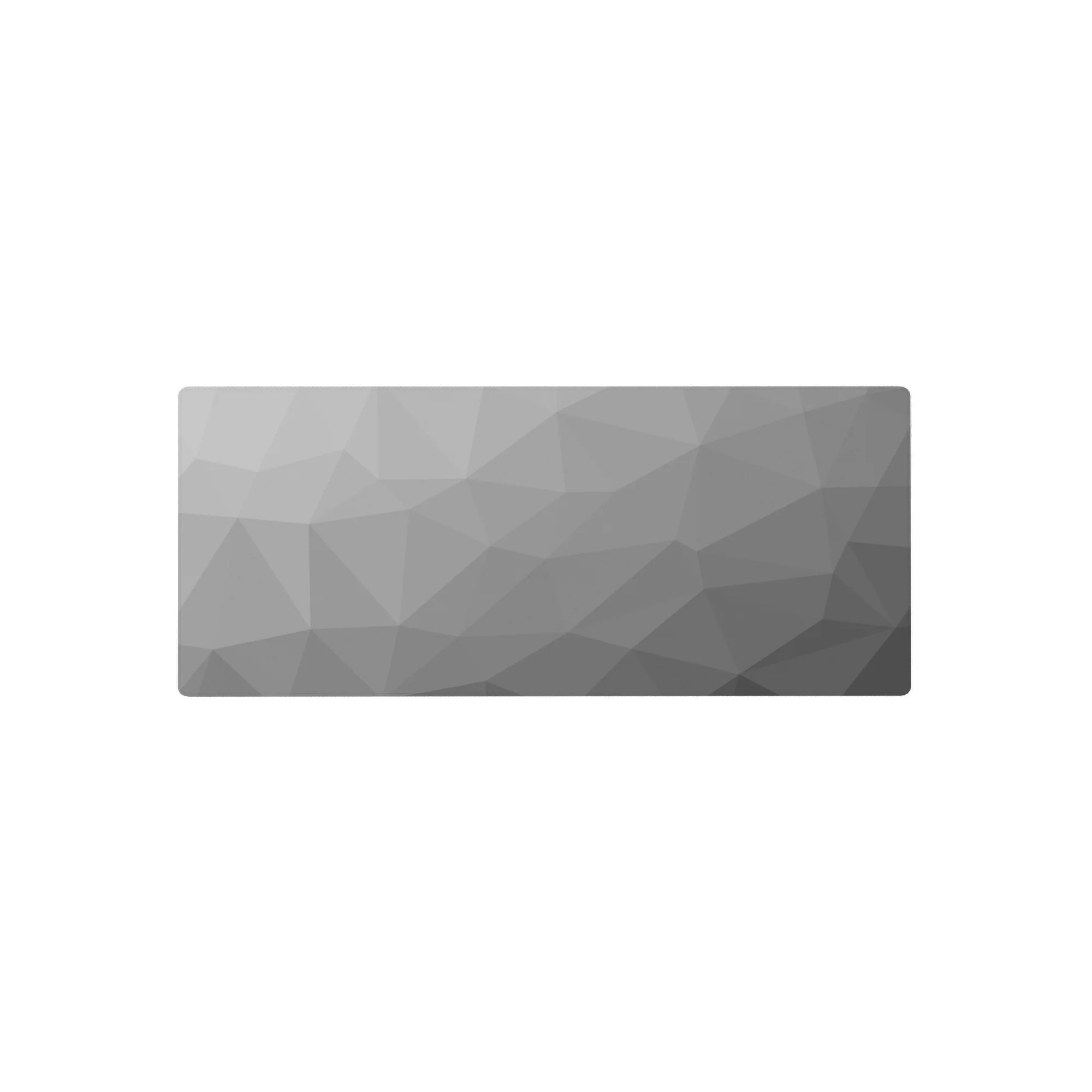 Geometry Abstract Deskmat | Mousepad | Deskpad - Monochrome Prism - AniChan