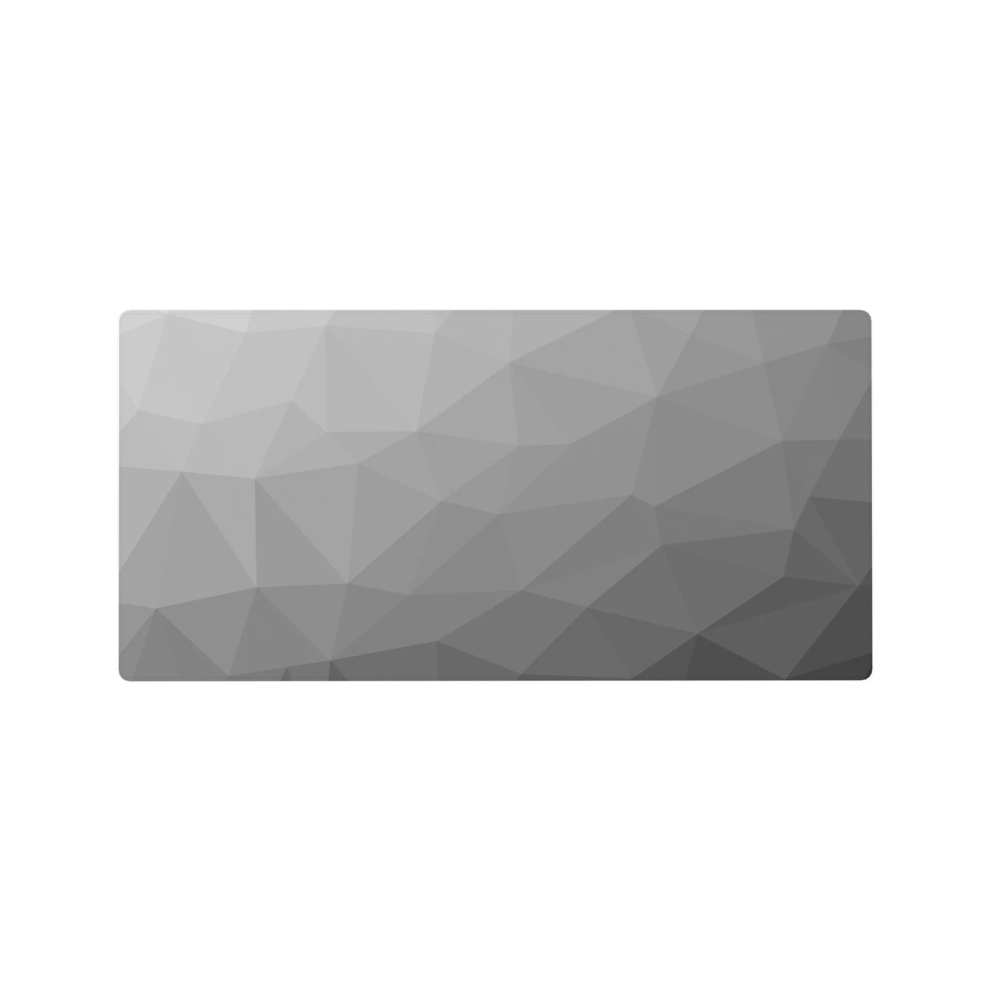 Geometry Abstract Deskmat | Mousepad | Deskpad - Monochrome Prism - AniChan