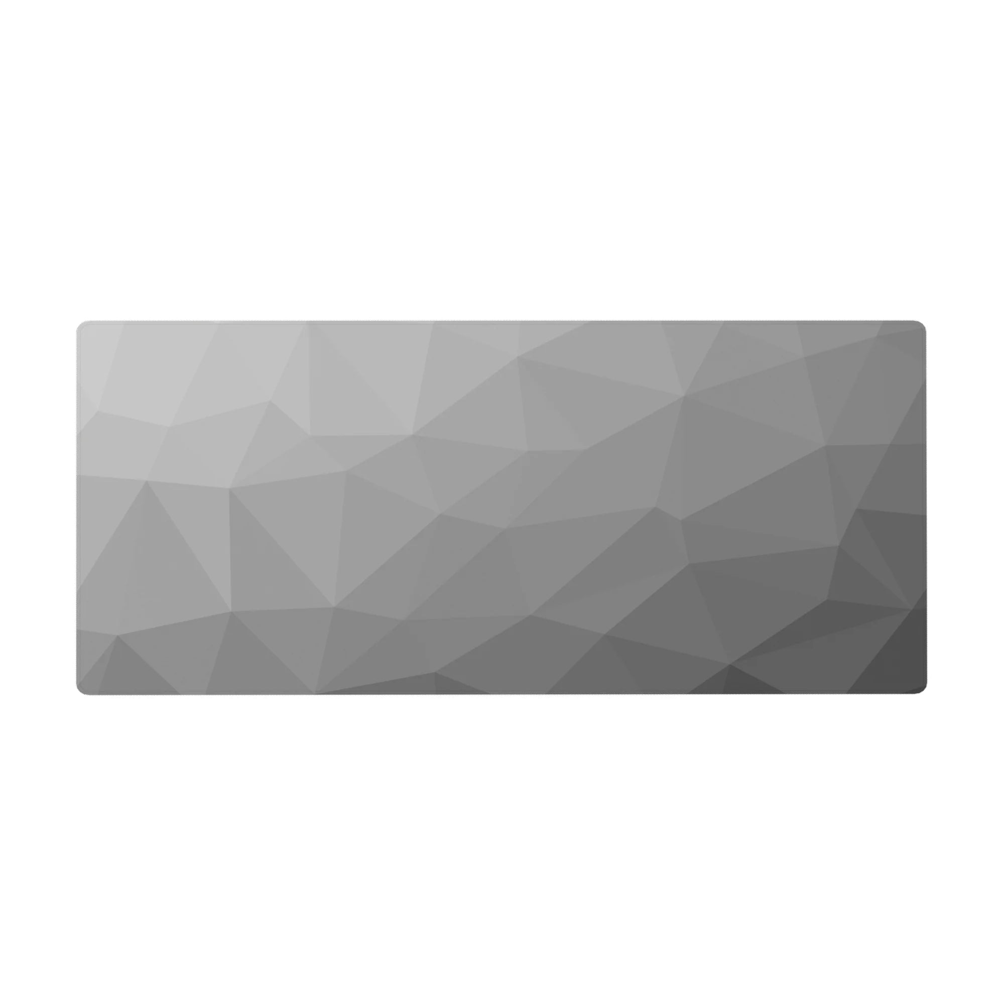 Geometry Abstract Deskmat | Mousepad | Deskpad - Monochrome Prism - AniChan