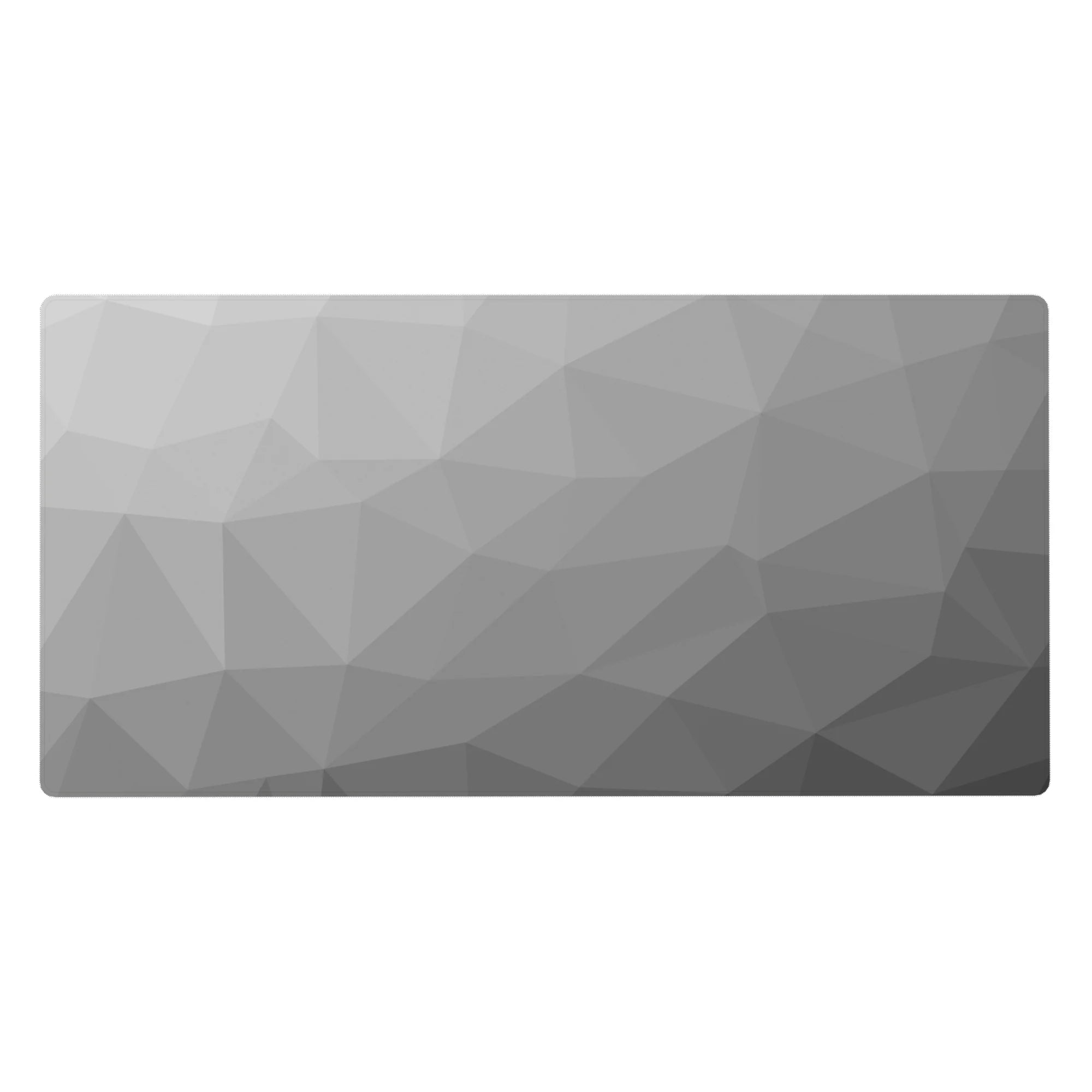 Geometry Abstract Deskmat | Mousepad | Deskpad - Monochrome Prism - AniChan