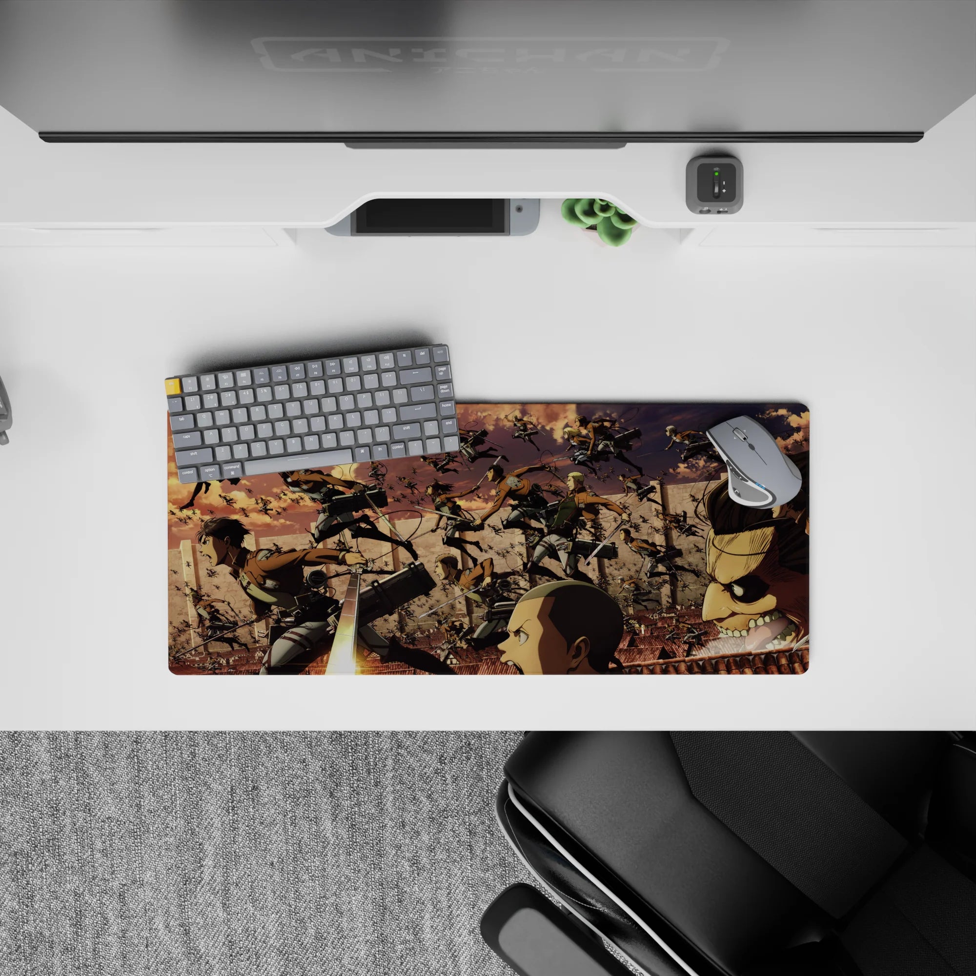 Attack on Titan - Anime Mouse Pad and Desk Pad - Survey Corps Last Stand - AniChan