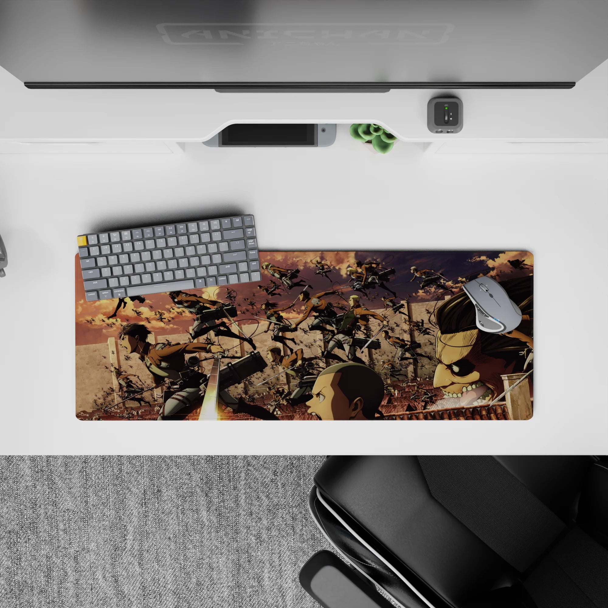 Attack on Titan - Anime Mouse Pad and Desk Pad - Survey Corps Last Stand - AniChan