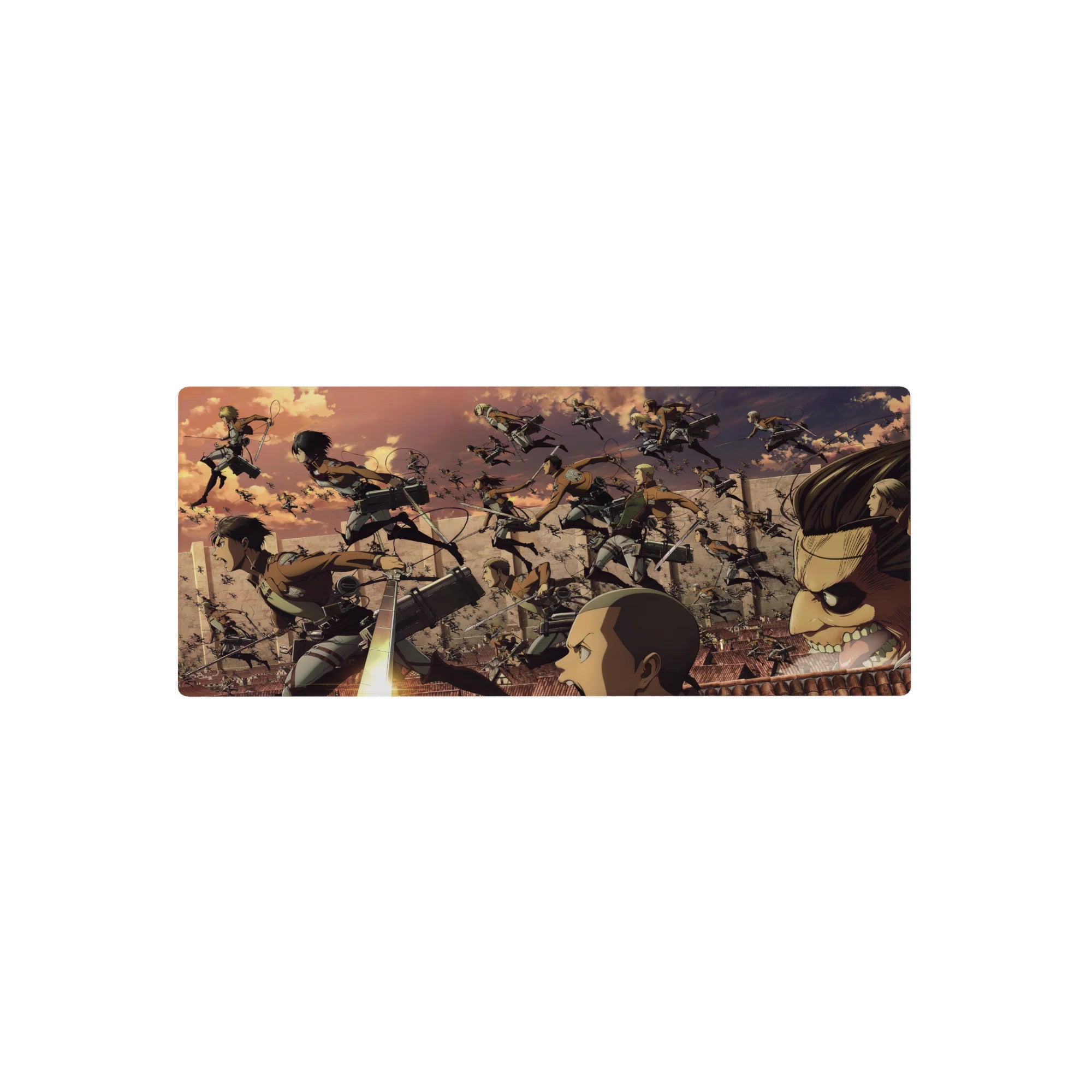 Attack on Titan - Anime Mouse Pad and Desk Pad - Survey Corps Last Stand - AniChan