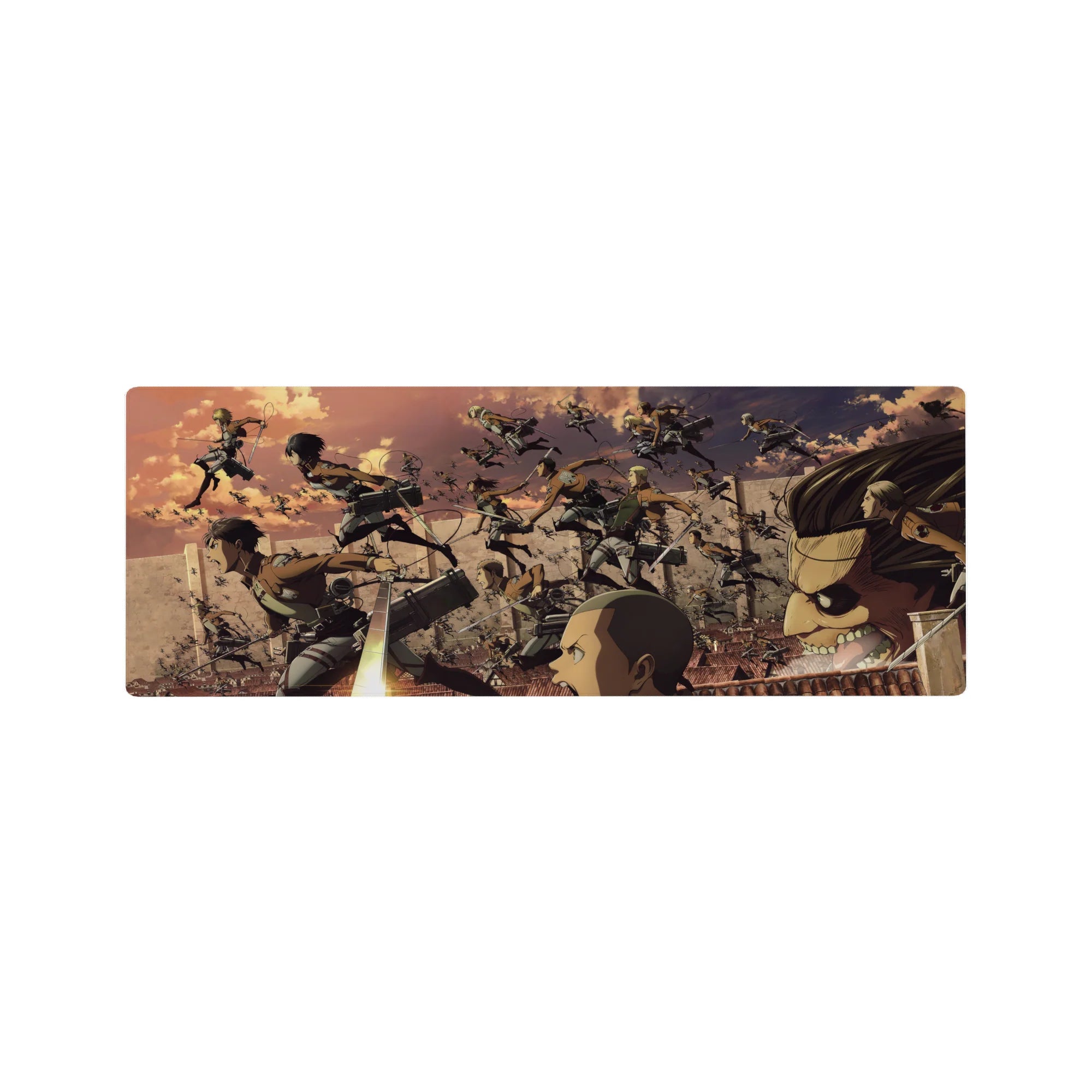 Attack on Titan - Anime Mouse Pad and Desk Pad - Survey Corps Last Stand - AniChan