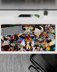 My Hero Academia Deskmat | Mousepad | Deskpad - Heroes vs. Villains Showdown - AniChan