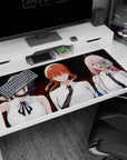 Chainsaw Man - Anime Mouse Pad and Desk Pad - Fiendish Trinity - AniChan