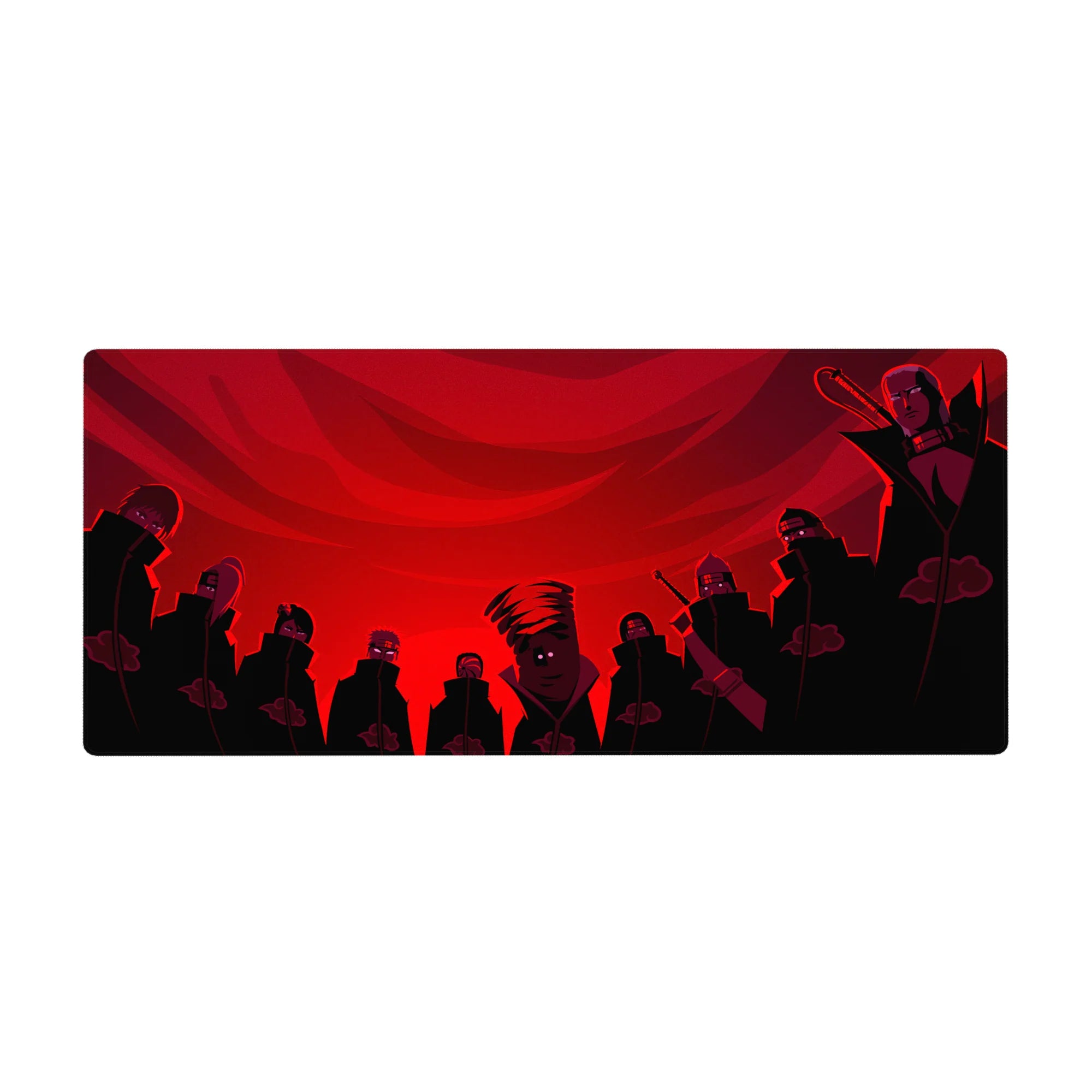 Naruto Deskmat | Mousepad | Deskpad - Shadows of Akatsuki - AniChan