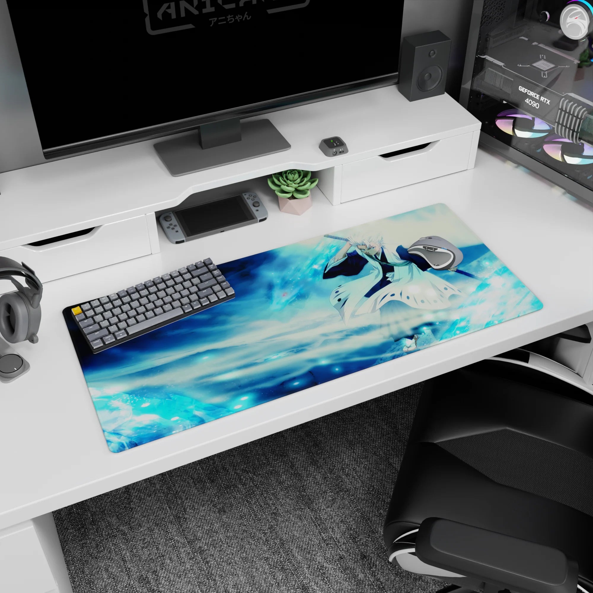 Bleach - Anime Mouse Pad and Desk Pad - Frozen Reign - AniChan