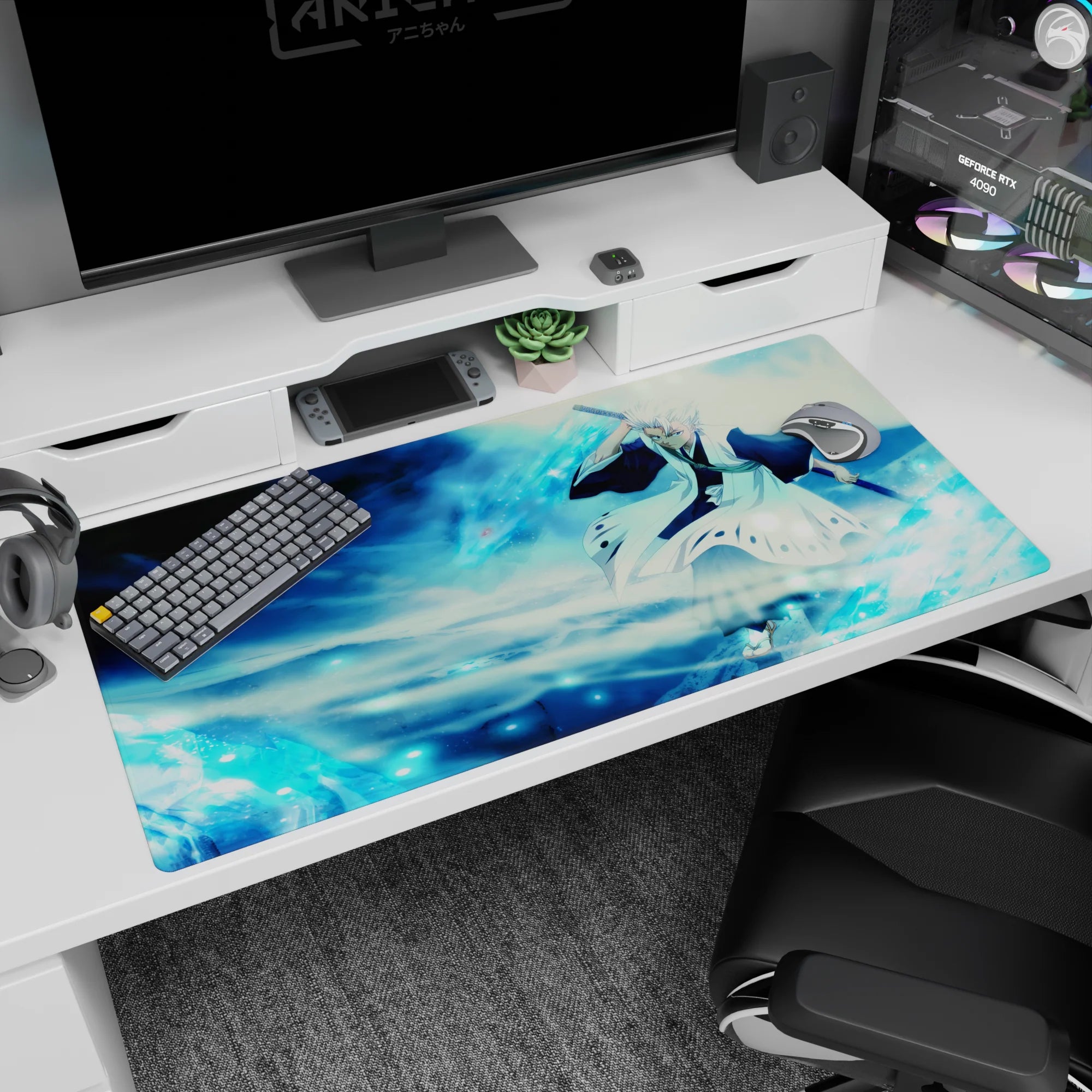 Bleach - Anime Mouse Pad and Desk Pad - Frozen Reign - AniChan