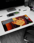 Hayase Nagatoro smirking anime mouse pad 32x16 inches from Don’t Toy with Me, Miss Nagatoro.