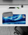 Fantasy Landscapes Deskmat | Mousepad | Deskpad - Cosmic Frost