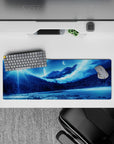 Fantasy Landscapes Deskmat | Mousepad | Deskpad - Cosmic Frost