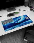 Fantasy Landscapes Deskmat | Mousepad | Deskpad - Cosmic Frost