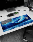 Fantasy Landscapes Deskmat | Mousepad | Deskpad - Cosmic Frost