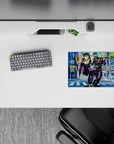 JoJo Deskmat | Mousepad | Deskpad - Diamond City Chase - AniChan