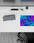 Geometry Abstract Deskmat | Mousepad | Deskpad - Neon Hive - AniChan