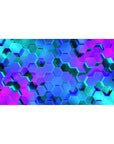 Geometry Abstract Deskmat | Mousepad | Deskpad - Neon Hive - AniChan