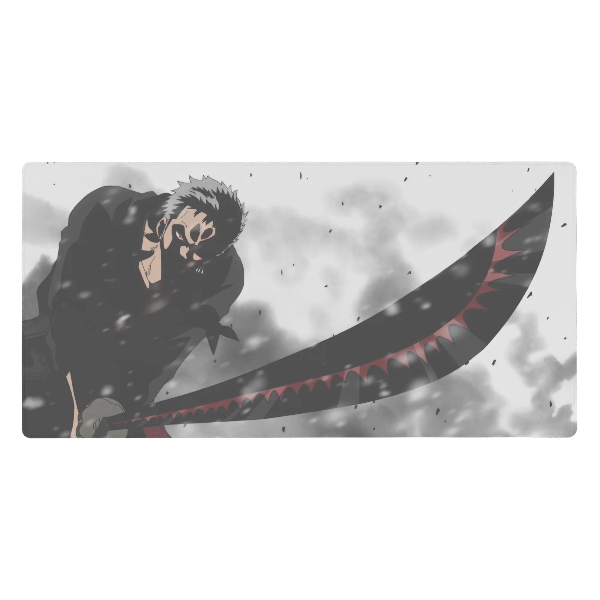 One Piece Deskmat | Mousepad | Deskpad - Zoro's Deadly Focus - AniChan