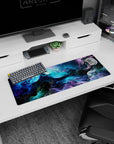 Abstract Deskmat | Mousepad | Deskpad - Cosmic Cascade - AniChan