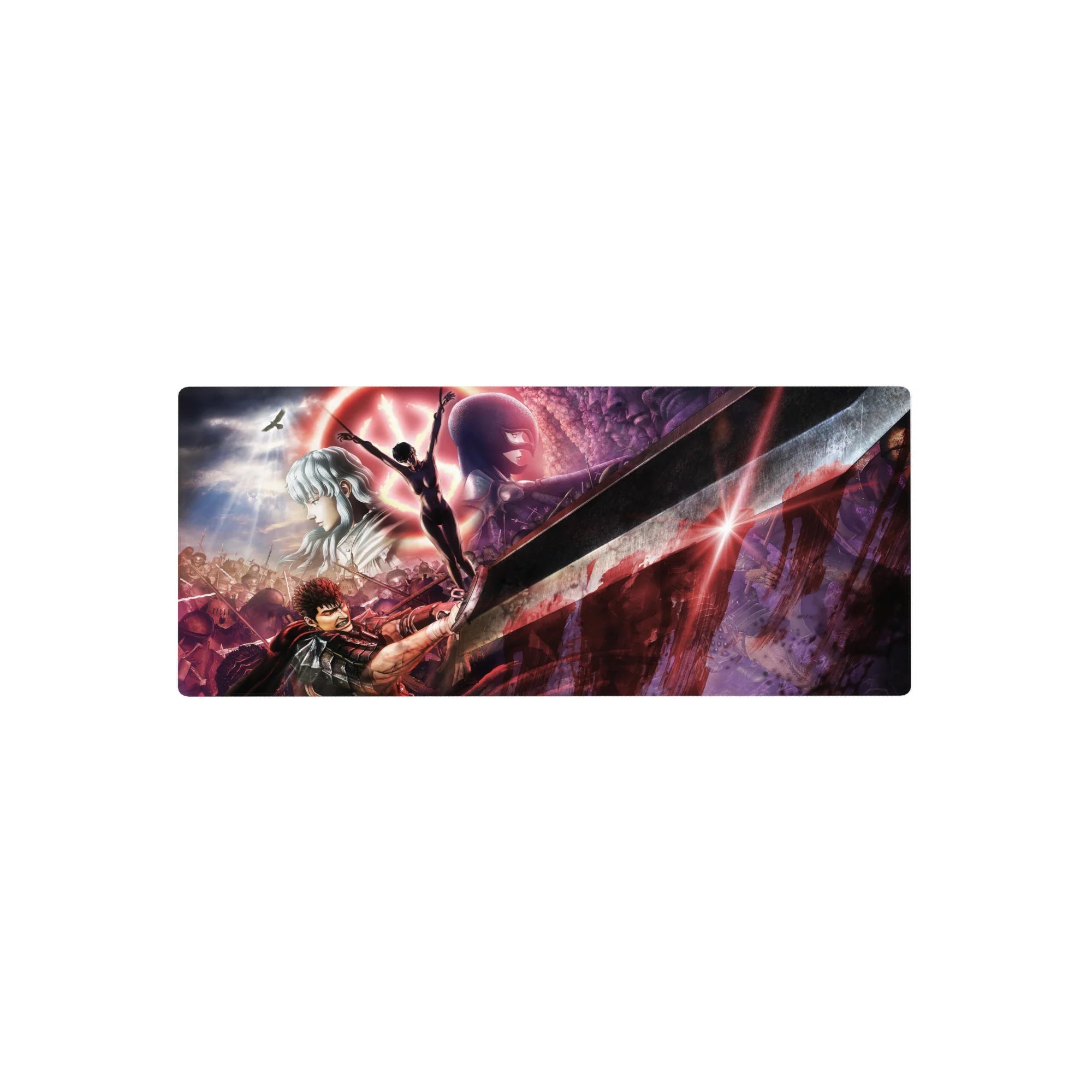 Berserk Deskmat | Mousepad | Deskpad - Eclipse Sacrifice - AniChan